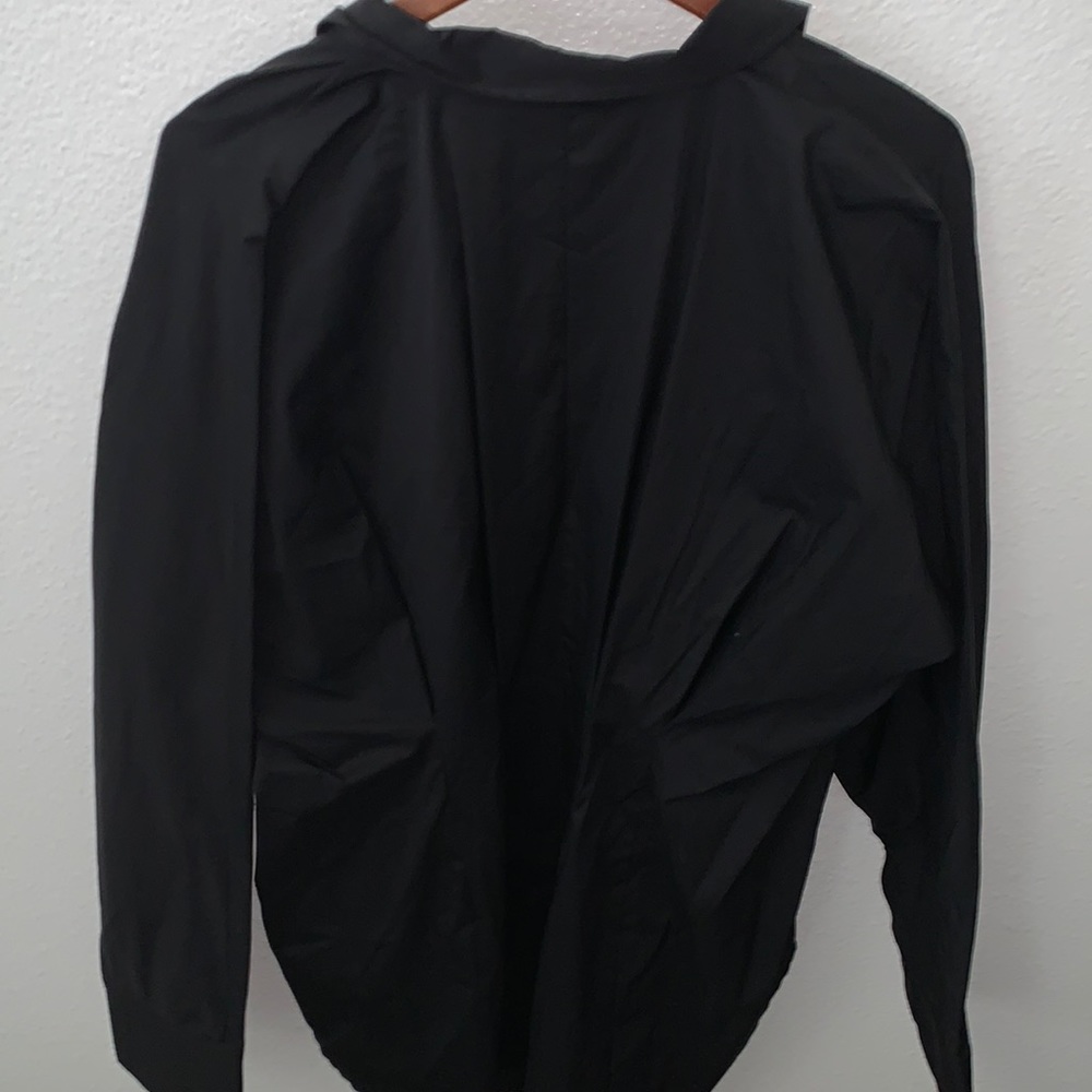 NWT GOOD AMERICAN DART POPLIN SHIRT - Picture 8 of 9